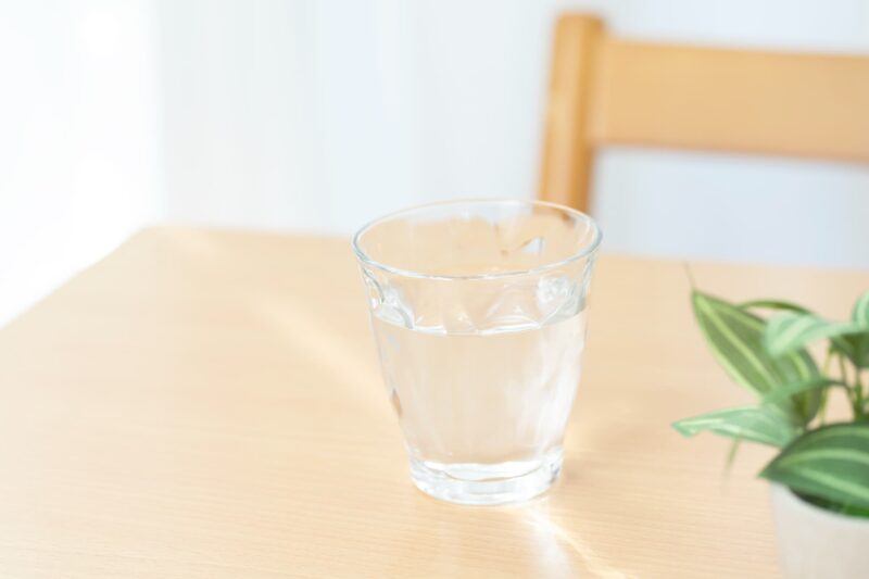 水分補給を忘れずに