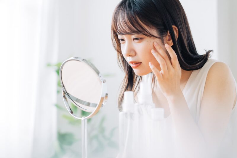 抗酸化力でシミやしわ、ニキビを防ぐ